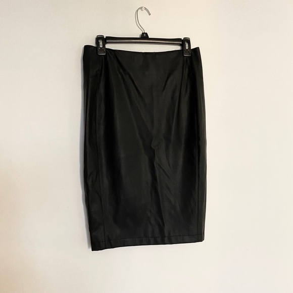 Romeo & Juliet Couture Dresses & Skirts - Faux Leather Pencil Skirt